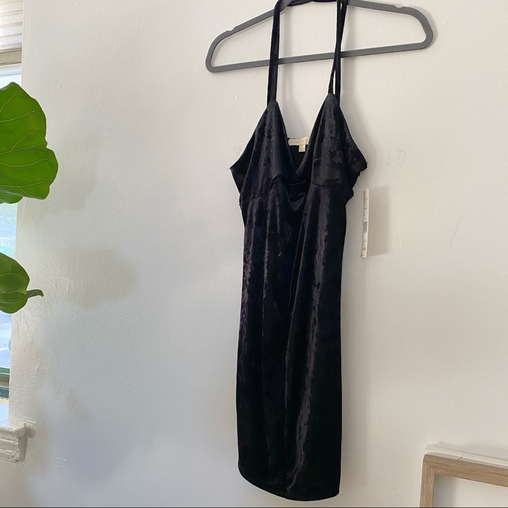 MADDEN GIRL NWT “little black dress” velvet size XL